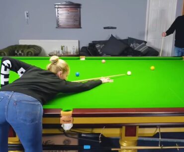 REANNE EVANS VS STEPHEN HENDRY - BEST MOMENTS - SNOOKER 2023