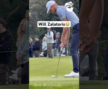 The most unique putting stroke on the PGA Tour.🤯 #golfer