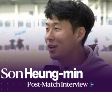 Luton 0-1 Tottenham Post-Match | Son Heung-min heaps praise on Ange Postecoglou 🎥