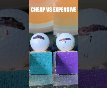 I tested cheap vs expensive golf balls!