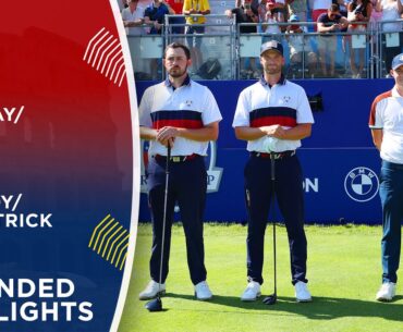 Cantlay/Clark vs Fitzpatrick/McIlroy Extended Highlights | 2023 Ryder Cup