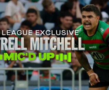 Latrell Mitchell Mic'd up against the Tigers! | Fox League