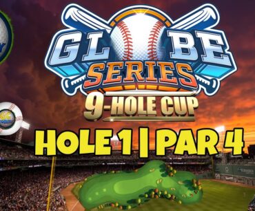 Master, QR Hole 1 - Par 4, EAGLE - Globe Series 9-hole cup, *Golf Clash Guide*