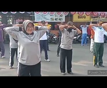 DIRGAHAYU  PEPABRI ke 64  -  bersama Senam Tera Indonesia kota Bandung