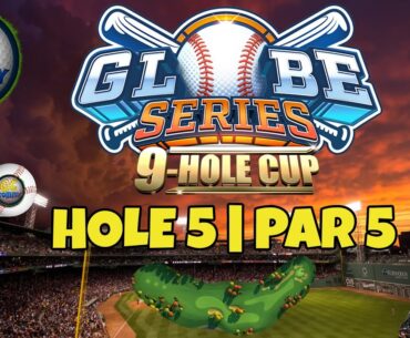 Master, QR Hole 5 - Par 5, ALBA - Globe Series 9-hole cup, *Golf Clash Guide*