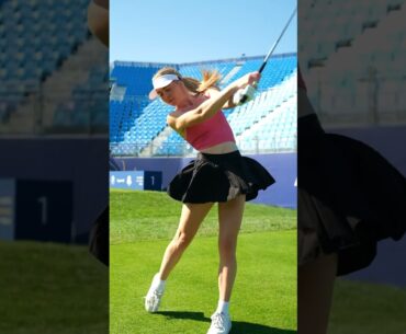 Swinging into dreams! ⛳🌟 #GolfGlow
