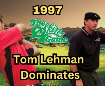 Tiger Woods at the 1997 Skins Game Broadcast