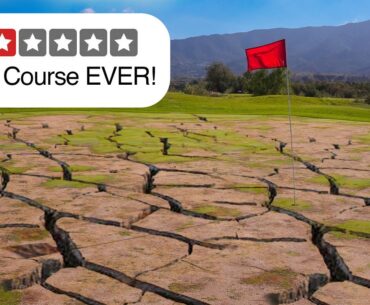 I Played The 3 Worst Rated Golf Courses in America!