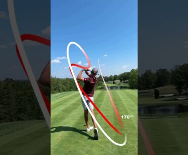 David Puig golf swing on Shot Tracer app 🔥 #golfshot #golf #golftechnique #golfswing