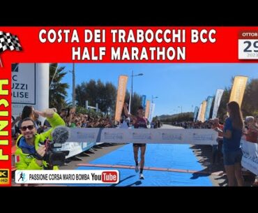 ARRIVO INTEGRALE  Costa dei Trabocchi BCC Half Marathon • 29 OTTOBRE 2023   Ortona Fossacesia