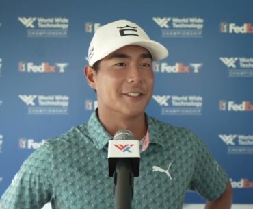 Justin Suh Thursday Flash Interview 2023 World Wide Technology Championship