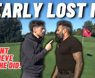 TWO HIGH HANDICAP GOLFERS TRY TO BEAT THEIR OWN SCORE! - Break 40 SCRAMBLE MATCH -THE NOTLEYS ESSEX