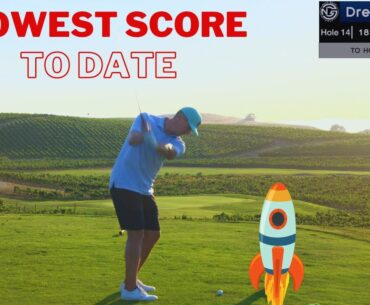 Lowest Score on a Course Vlog to Date