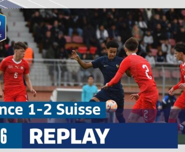 U16 : France-Suisse (1-2) en replay