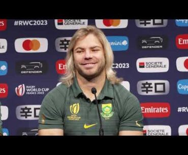Springboks Press Conference Ahead of 2023 Rugby World Cup Final