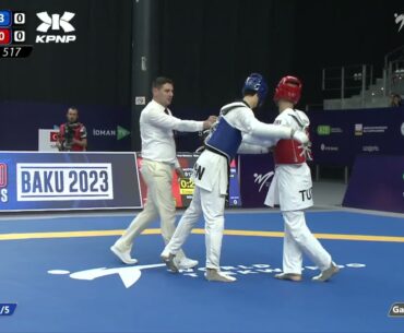 517 Quarter final Men  63kg CHN LIANG Y  TUR RECBER H