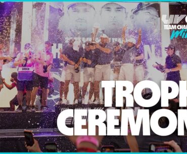 Trophy Ceremony: Crushers celebrate season-long title | Miami 2023