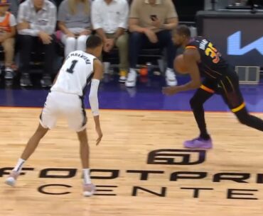 Kevin Durant hits tough shot over Victor Wembanyama 🔥