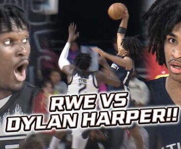 RWE ALMOST THREW HANDS!! Cam Wilder & RWE Vs Dylan Harper FULL GAME! It Got WILD 😱