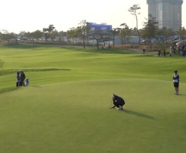 KPGA 2023 제네시스 챔피언십 Genesis Championship  FR 18번홀  2차 연장전 임성재 박성현 배용준 프로    Korea Pro Golf