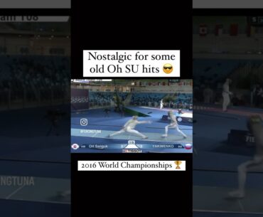 Oh Sanguk 오상욱 🇰🇷 at his first World Championships