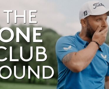 Can Andy Sullivan break 80 with just ONE club?
