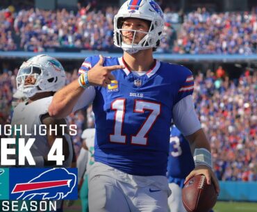 Miami Dolphins vs. Buffalo Bills Game Highlights | NFL 2023 Week 4