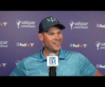Adam Schenk Thursday Flash Interview 2023 Valspar Championship · Round 1