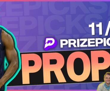 NBA PRIZEPICKS Player Prop Picks / Bets for Saturday, November 4th 2023