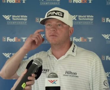 Nate Lashley Thursday Flash Interview 2023 World Wide Technology Championship
