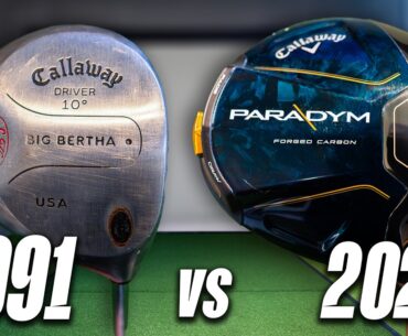 THE TRUTH: 1991 Golf Driver VS 2023 Driver (32 Year Test)