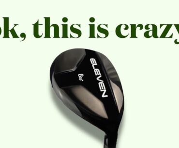 The strangest set of golf clubs I ever tried