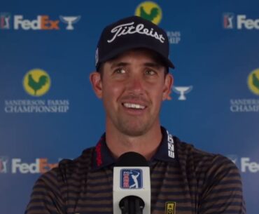 Chesson Hadley Thursday Flash Interview 2023 Sanderson Farms Championship