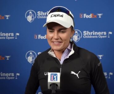 Lexi Thompson · Round 1 · Interview · 2023 Shriners Children's Open · PGA Tour