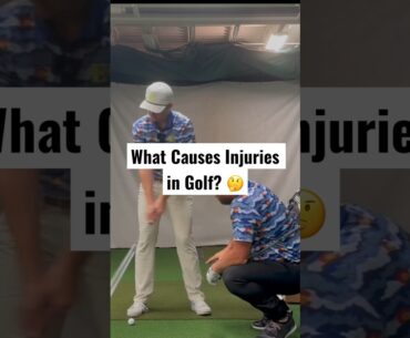 Injury-Prone Swing Pattern 🤕 #golfswing