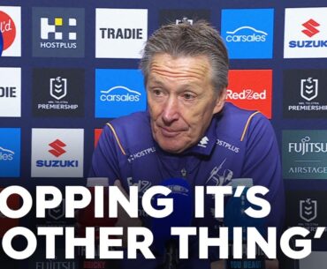 Craig Bellamy STUNNED by Penrith Panthers demolition: NRL Presser | NRL on Nine
