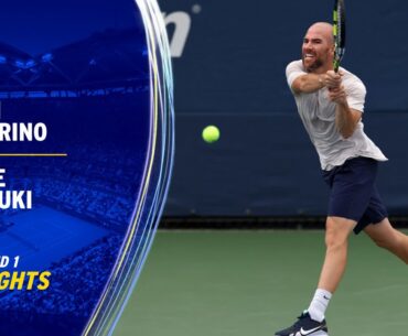 Adrian Mannarino vs. Yosuke Watanuki Highlights | 2023 US Open Round 1