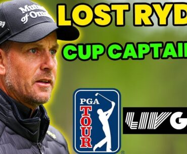 Henrik Stenson Stripped of Captaincy, Criticizes PGA