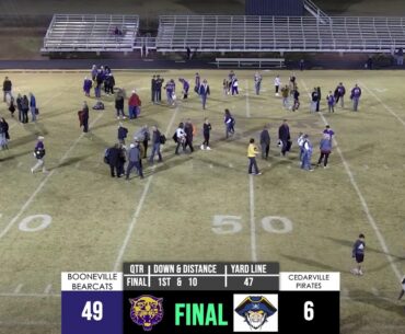 Booneville Bearcats vs. Cedarville Pirates