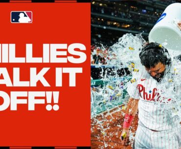 Kyle Schwarber calls game with a MOONSHOT for the Phillies!