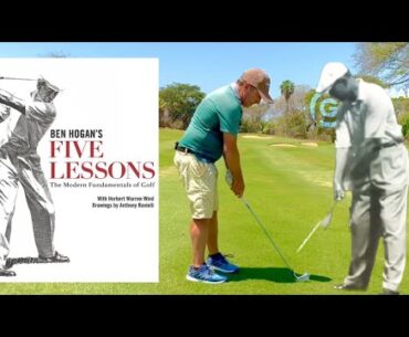 Ben Hogans five lessons #1 best selling golf book | the waggle | the grip | inside edition #pure