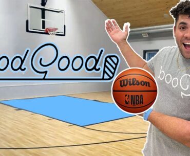 Playing Basketball In The NEW Good Good Warehouse | Special Surprise