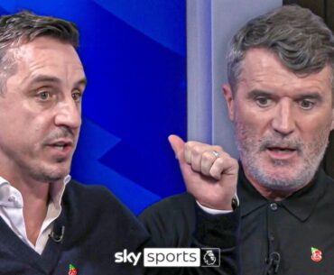Gary Neville and Roy Keane react to Man United's 3-0 defeat to City! 😳