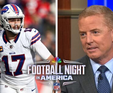 Comparing Mahomes, Allen, Lamar, Minshew, Rodgers, Wilson to musicians & bands | FNIA | NFL on NBC