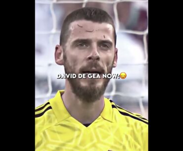 David De Gea Now Vs Then #football #manchesterunited #premierleague
