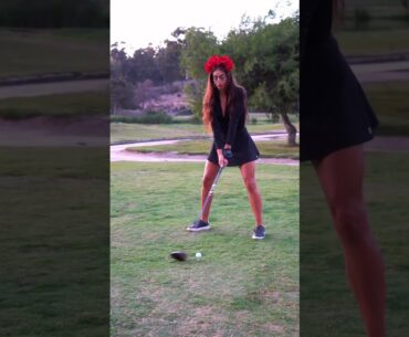 Karol Priscilla #golf #golfswing #shorts