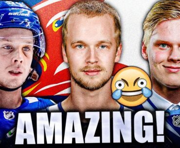OLLI JUOLEVI & JONATHAN DAHLEN: WHAT COULD'VE BEEN… (Vancouver Canucks In Timra + Emil Pettersson)
