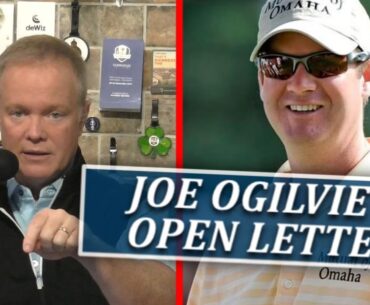 Joe Ogilvie's Open Letter To Players- Take Control Of PGA Tour