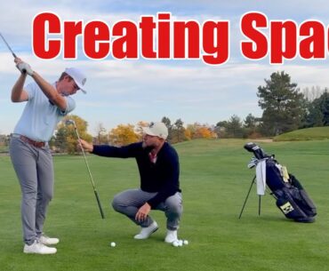 Creating Space in the Golf Swing