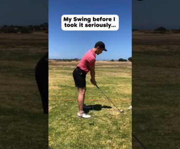 CRAZY swing transformation 😱 #golf #golfswing